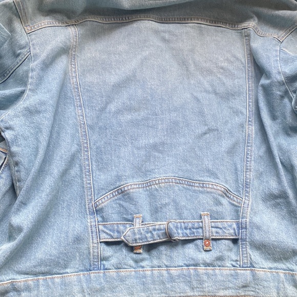 🆕 Anthropologie Pilcro Comeback Boyfriend Denim Jacket - Picture 11 of 12